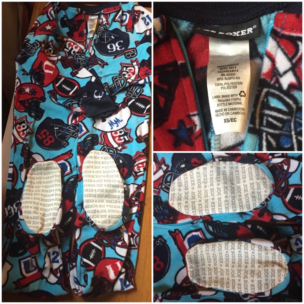🏈🏈 Boys Footie PJ’s EUC🏈🏈